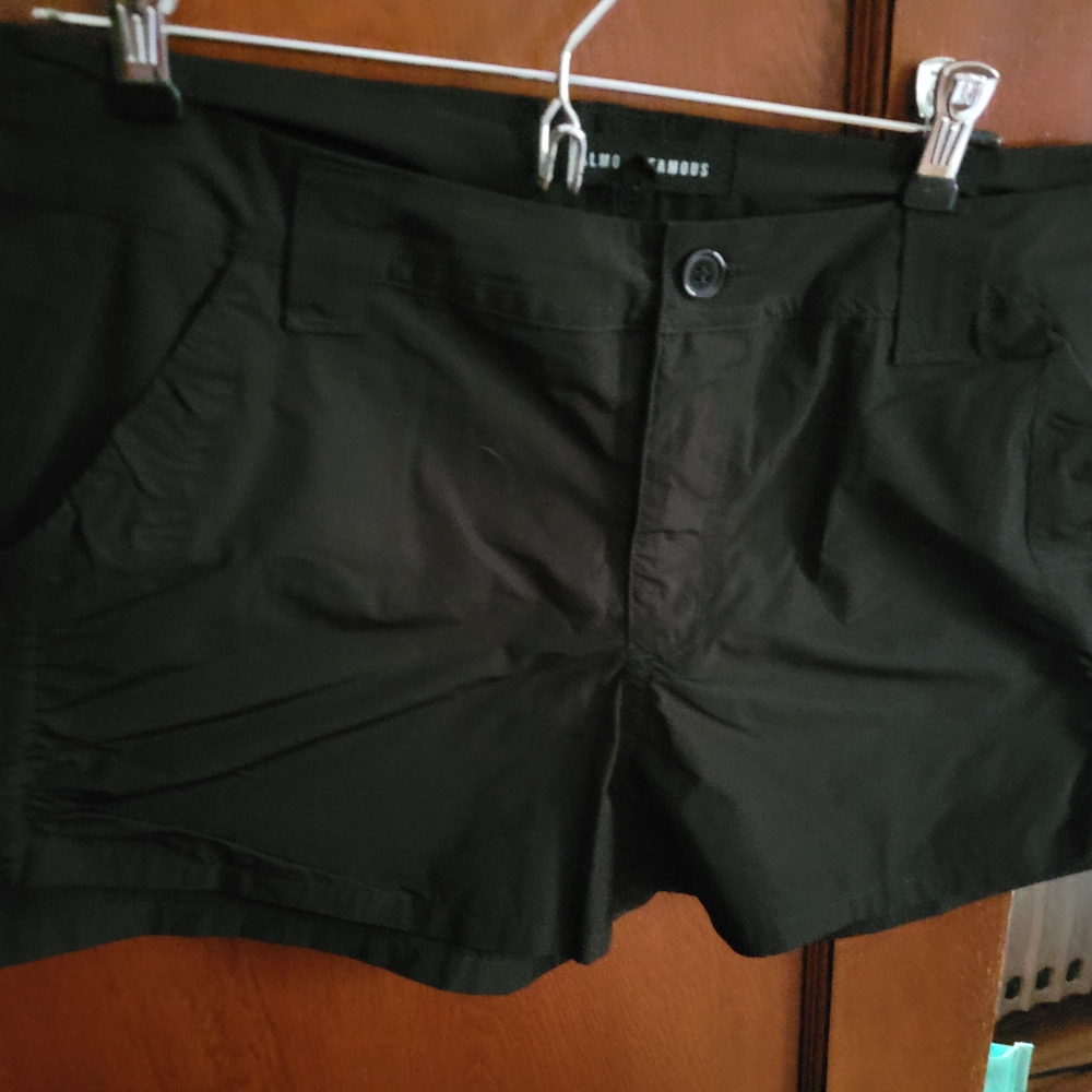 Almost Famous Black Women's Cargo Shorts